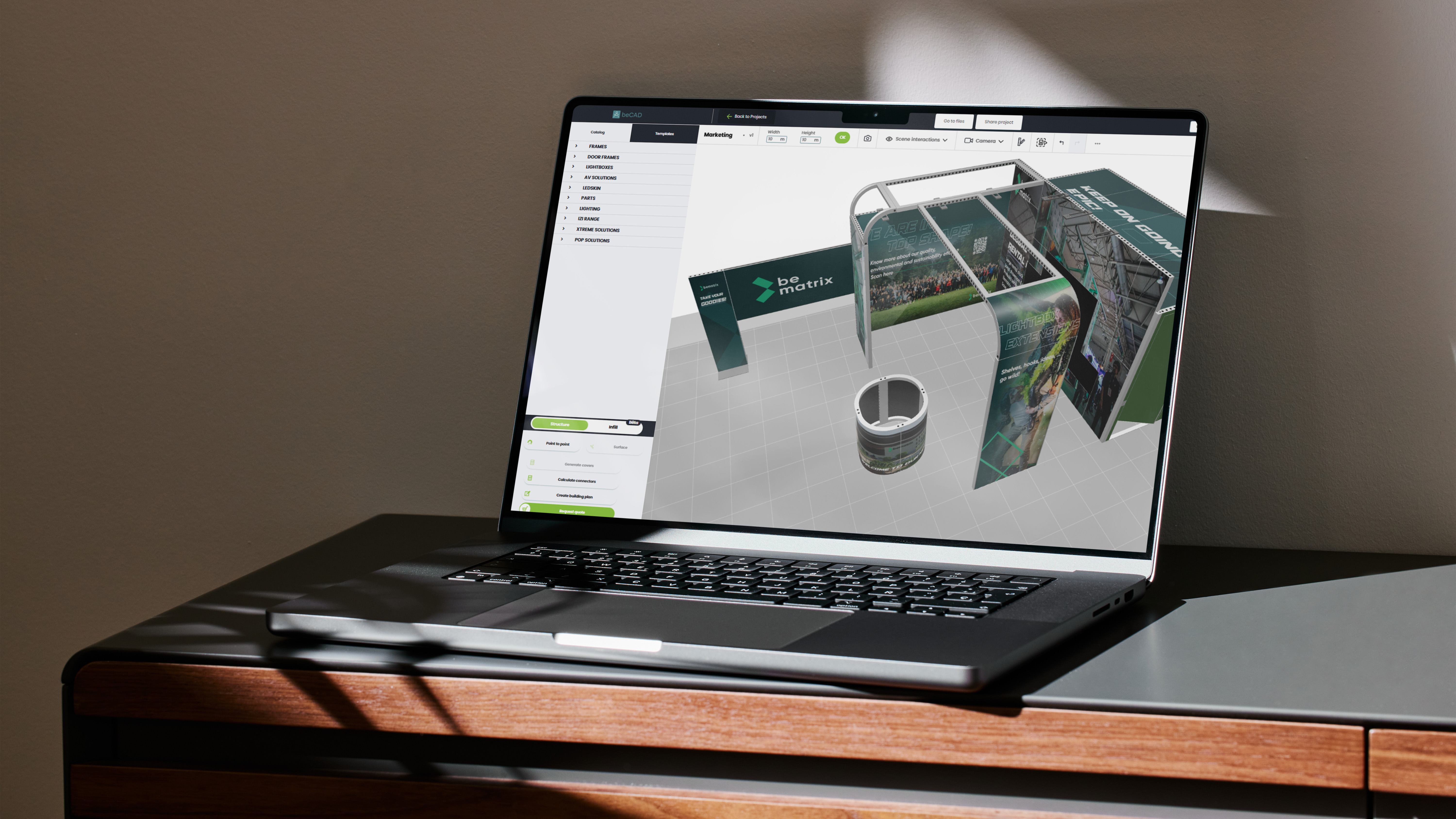 2beCAD plan2print mockup 5