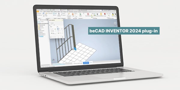 beCAD inventor plugin banner-1